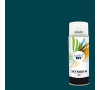 CARSKY Bombe de peinture RAL Bleu Océan 5020 finition mat 400ml