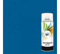 CARSKY Bombe de peinture RAL Bleu Signalisation 5017 finition brillante 400ml