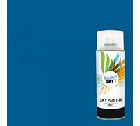 CARSKY Bombe de peinture RAL Bleu Signalisation 5017 finition mat 400ml