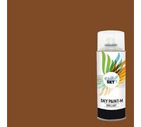 CARSKY Bombe de peinture RAL Brun Argile 8003 finition brillante 400ml