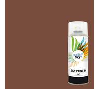 CARSKY Bombe de peinture RAL Brun De Sécurité 8002 finition mat 400ml