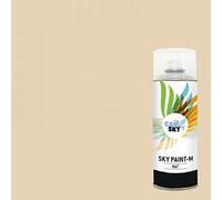 CARSKY Bombe de peinture RAL Ivoire Clair 1015 finition mat 400ml