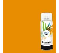 CARSKY Bombe de peinture RAL Jaune Narcisse 1007 finition brillante 400ml