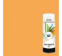 CARSKY Bombe de peinture RAL Jaune Safran 1017 finition mat 400ml