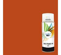 CARSKY Bombe de peinture RAL Orangé Rouge 2001 finition mat 400ml