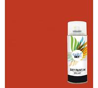 CARSKY Bombe de peinture RAL Orangé Sang 2002 finition brillante 400ml