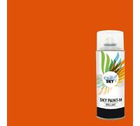 CARSKY Bombe de peinture RAL Orangé Signalisation 2009 finition brillante 400ml