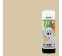 CARSKY Bombe peinture carrosserie compatible avec FIAT AVORIO ACQUA E SAPONE 129A et vernis brillant -> 2 aérosols 400ml