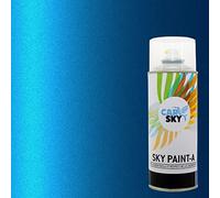CARSKY Bombe peinture carrosserie compatible avec Renault Bleu Alpine Nacre RQR et vernis brillant