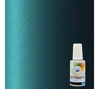 CARSKY Stylo retouche peinture carrosserie compatible avec Citroën EMERALD CRYSTAL MET EDZ (flacon pinceau 20ml) + vernis brillant (flacon pinceau 20ml)