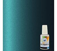 CARSKY stylo retouche peinture carrosserie compatible avec Peugeot Emerald Crystal EDZ (flacon pinceau 20ml) + vernis brillant (flacon pinceau 20ml)