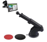 CarsMinders - Support de voiture universel - 17,2 mm - Ventouse magnétique avec rechange - Support flexible pour smartphone et GPS - Compatible avec écran CarPlay