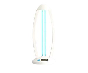 CARSO lampe de stérilisation UV avec UV-C à l'ozone, 65 W, 99 % désinfection antibactérienne, lampe de désinfection pour la maison, la pièce, le bureau, l'école (blanc)