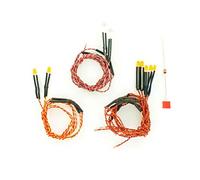 Carson 1:14 7,2/12V Volvo Kit de Feux de Position RC Accessoires pour camions Tamiya Pièces de Rechange, pièces de Tuning, modélisme, fabriqué en Allemagne 500907494