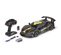 Carson 500404249 Night Racer 2.0 Voiture télécommandée 1:10 2,4 GHz 100% RTR Jaune - Éclairage LED avec Piles et télécommande - Durée de Conduite : Environ 40 Min