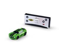 Carson 500404277 Nano Racer Striker Voiture télécommandée, échelle 1:60, 2,4 GHz, Verte, véhicule radiocommandé, autonomie 20 Min, portée 30 m, Jouet RC pour Enfants