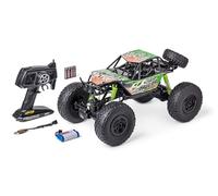 Carson 500404289 1:8 Dirt Crawler 4x4 100% RTR Vert - Voiture télécommandée, Voiture RC, véhicule RC, Voiture RC 1:8, Jouet télécommandé, RC Crawler pour Enfants