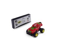 Carson 500404294 Nano Racer Dino Race 2.0 - Voiture Télécommandée RC 1:60, 2.4GHz RTR, Durée de Conduite 20 Min, Jouet pour Enfants