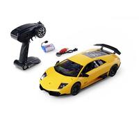 Carson 500404304 1:14 Lamborghini Murcielago SV 2.4G 100% RTR Jaune - Voiture télécommandée, éclairage LED, Voiture RC, véhicule RC, Voiture RC 1:14, Jouet télécommandé