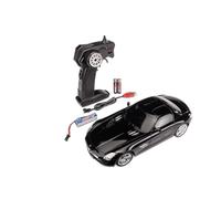 Carson 500404310 1:24 Mercedes Benz SLS AMG 2.4G 100% RTR Noir - Voiture télécommandée, éclairage LED, Voiture RC, véhicule RC, Voiture RC 1:24, Jouet télécommandé