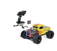 Carson 500404313 1:10 Rodstar 2.4GHz 100% RTR - Voiture télécommandée, Offroad Truggy, Batteries et radiocommande incluses, Carrosserie imprimée, Jaune