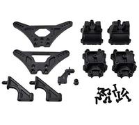 Carson 500405346 Accessoires de modélisme X10EB Pont Amortisseur/boîtier de Transmission