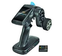 Carson 500500052 FS 2K Reflex Wheel Pro 3 2.4G - Accessoires de véhicule, Compatible pour Kits RC, modélisme, y Compris récepteur, télécommande RC, 2 télécommande 4 GHz, Noir