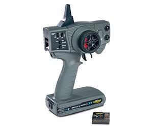 Carson 500500105 Reflex Wheel X1 2.4G Gris - KIT Compatible, modélisme, Accessoires, récepteur, Radio RC, radiocommande 2 4 GHz