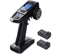 Carson Télécommande RC FS 4K Reflex Wheel Pro 4 2.4GHz LCD 2 récepteurs Noir