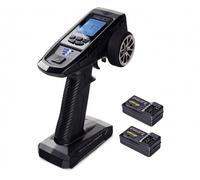Carson Télécommande RC FS 4K Reflex Wheel Pro 4 2.4GHz LCD 2 récepteurs Noir
