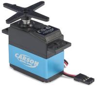 Carson 500502036 Servo CS-6 - connecteur 6 kg/JR - Accessoires pour Voitures télécommandées, servomoteur, servo de Direction Puissant et servo, modélisme, Bleu