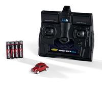 Carson 500504147 1:87 Volkswagen Beetle Rouge 2.4G 100% RTR - Modèle prêt à Rouler, Voiture RC, Voiture H0,modèle RC,véhicule Diorama