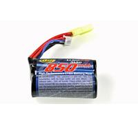 Carson 500608147 7,4V/850mAh Batterie LiION Bateaux Mini-Tamiya Connecteur - Batterie de Rechange, Accessoires RC, Batterie RC, Batterie pour Bateaux radiocommandés