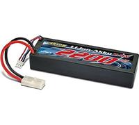 Carson 500608152 7,4V/2200mAh Batterie LiION Race HC TAM - Batterie Rechange, accu pour Voitures télécommandées, Multicolour