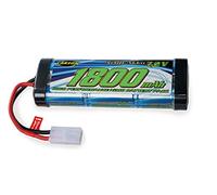 Carson 500608221 7.2V / 1800mAh NiMH Race Battery TAM - Rechargeable, avec Prise Tamiya, Pack Batterie pour Voiture RC, Batterie de Rechange pour véhicule télécommandé, Haute qualité, modélisme