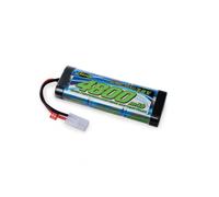 Carson 500608228 7.2V / 4800mAh NiMH Race Battery TAM - Rechargeable, avec Prise Tamiya, Batterie pour Voiture RC, Batterie de Remplacement pour véhicule télécommandé, Haute qualité, modélisme
