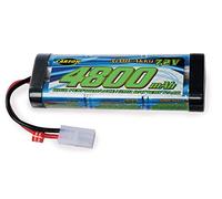 Carson 500608228 7.2V / 4800mAh NiMH Race Battery TAM - Rechargeable, avec Prise Tamiya, Batterie pour Voiture RC, Batterie de Remplacement pour véhicule télécommandé, Haute qualité, modélisme