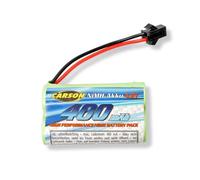 Carson 500608248 Batterie NiMH 4,8V/400mAh JST - Batterie RC, Batterie de Rechange, Batterie pour Voiture télécommandée, Voiture RC, Batterie pour modèle RC, Batterie RC