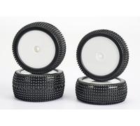 Carson 500900135 - 1:10 Super Gripp 4WD Jeu de Pneu (4 Pièce ) Produit Neuf