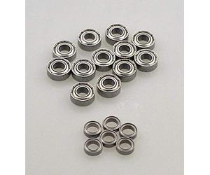 Carson 500904059 Jeu de roulements à Billes M-06/M-05 Châssis (18) - modèles réduits, Accessoires pour véhicules radiocommandés, pièce de Tuning, Multicolore