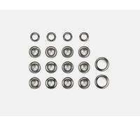 Carson 500904065 Jeu de roulements à Billes BT-01/MB-01 (18) - Accessoires RC, Jeu de roulements à Billes, Accessoires pour Tamiya, RC Roulement à Billes, Modélisme RC, Gris