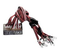 Carson 500906154 Unité d'éclairage à LED Race - Accessoires pour modèles réduits, modèles réduits RC, Accessoires pour Voitures radiocommandées, RC Tuning