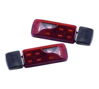 Carson Feux arrière 500907038 1:14 – Lot de 2, 6 compartiments pour camion télécommandé