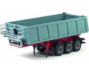 Carson 500907050 Camion Benne 1:14 remorque 2/3 essieux - Maquette à Assembler, pour camions RC, Compatible Tamiya, Accessoires pour échelle 1:14, Non Peint