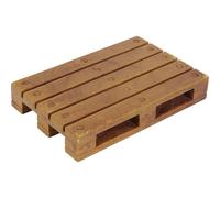 Carson 500907094 1:14 Lot de 4 palettes européennes en Plastique - Modélisme - A