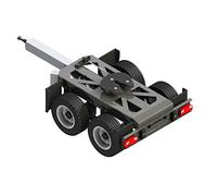 Carson 500907210 Chariot Rigide à 2 essieux 1:14 - Maquette à Assembler, pour camions RC, Compatible Tamiya, Accessoires pour échelle 1:14