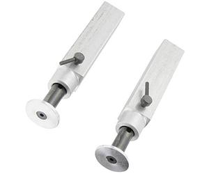 Carson 500907375 Lot de 2 béquilles en Aluminium 73 mm RC Accessoires pour camions Tamiya Pièces de Rechange, pièces de Tuning, modélisme, fabriqué en Allemagne