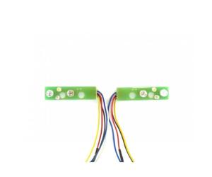 Carson 500907389 Panneau arrière LED RC 1:14 7,2 V pour Camion, pièces de Rechange, pièces de Tuning, modélisme, fabriqué en Allemagne