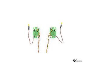 Carson 500907391 Carte de Phare LED RC 1:14 7,2 V pour Camion, pièces de Rechange, pièces de Tuning, modélisme, fabriqué en Allemagne