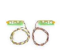 Carson 500907556 Panneau arrière LED RC 1:14 7,2 V MB pour Camion Tamiya Pièces de Rechange, pièces de Tuning, modélisme, fabriqué en Allemagne